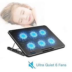LIANGSTAR Laptop Cooling Pad, Laptop Cooler with 6