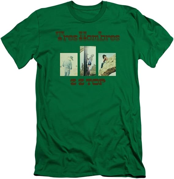 Zz Top Mens Tres Hombres TShirt Amazon.co.uk Clothing