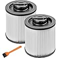 DXVC6910 HEPA Cartridge Filter Replacement Fit for DEWALT Wet/Dry Filter Vacuum Cleaners-Regular 6-16 Gallon, Compatible with