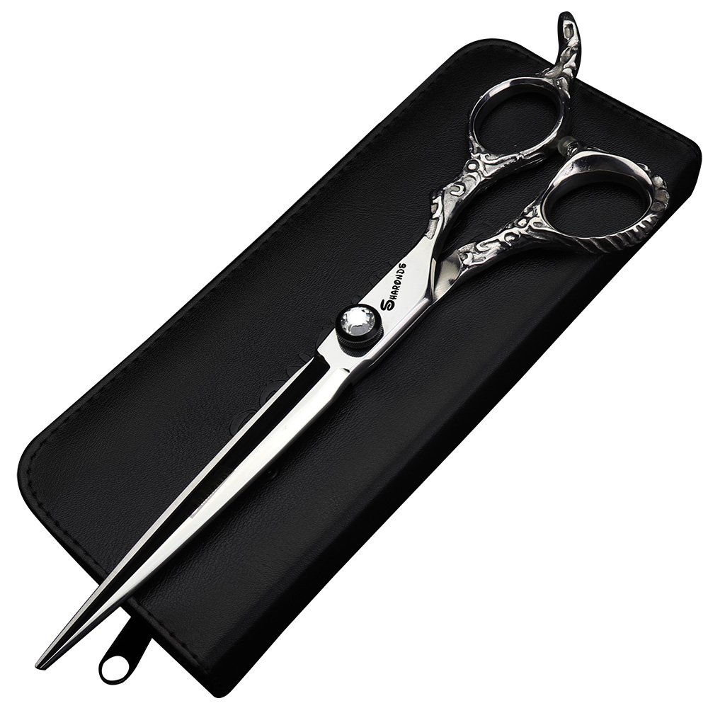 7 inch Hairdressing Scissors and hairstyel Tool and Hair Cutting scissorsfor Barber for Hair Salon (Cutting Scissors)