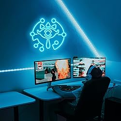 Sheikah Eye Neon Sign from LOZ Dimmable LoZ Neon