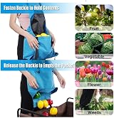 Oaygat Adjustable Garden Apron Waterproof Tool Pocket for Men & Women view 4