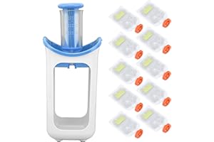 Baby Puree Maker, ABS Material Baby Food Masher Highly Easy To Clean High Efficiency with Pouches for School for Camping for 