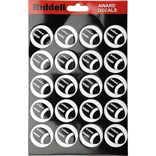RIDDELL Football Helmet Reward Sport Decals 1 Pack (20 Stickers) Buy