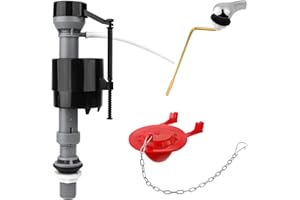 Universal Toilet Tank Replacement Kit Toilet Flush Flapper Repair Kit Include Toilet Fill Valve 2 Inch Low Flow Toilet Rubber