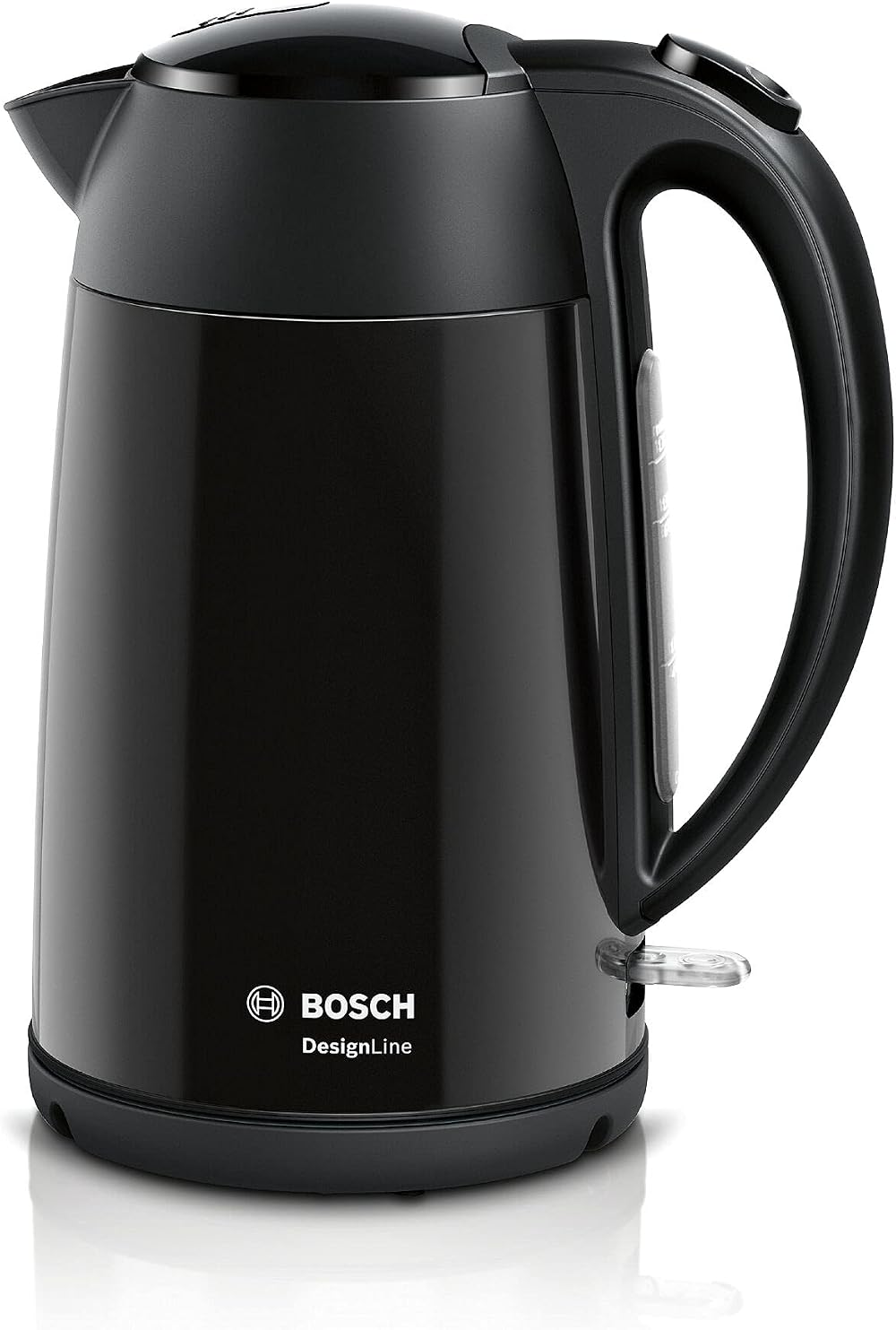 Bosch DesignLine Kettle 1.7 L 3000W Stainless Steel Black