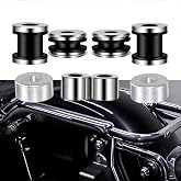Motorcycle Detachable Luggage Rack Backrest Docking Hardware Kit Fits for Harley Touring Electra Road Street Glide Road King FLHR FLHT FLTR EFI FLHTI FLH 1997-2008 2005 Chrome