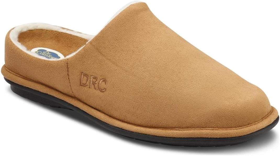 Amazon.com | Dr. Comfort Men's Easy Camel Diabetic Slippers | Slippers