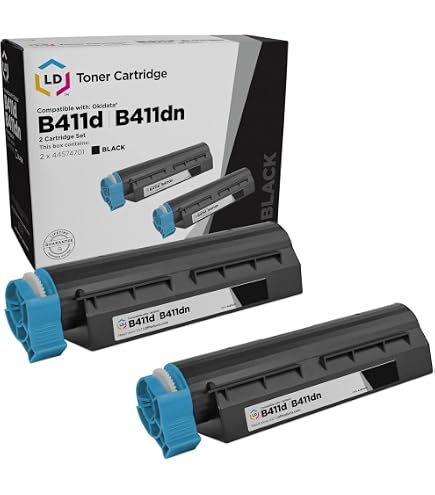 Amazon.com: Oki B411D/B411DN Toner Cartridge manufactured by