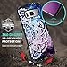 Galaxy S8 Plus Case, ZUSLAB Pattern Design, Shockproof Armor Bumper, Heavy Duty Protective Cover for Samsung Galaxy S8 Plus (Nebula Mandala)