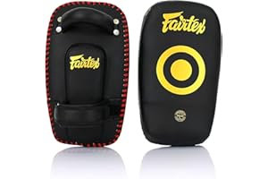 Fairtex KPLC6 Muay Thai Kickboxing Small Curved Thai Pads