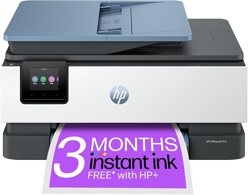 HP OfficeJet Pro 8135e All-in-One Printer Colour Inkjet VPN 3yr Warranty