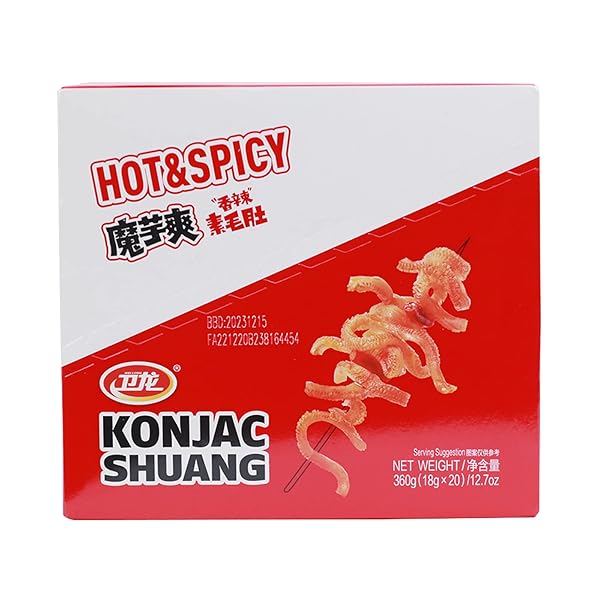 WEILONG KONJAC SNACK, SPICY HOT STRIPS, SPICY SNACKS...