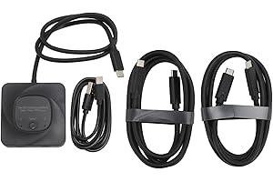 USB C KVM Control, 2 Computers 1 Docking Station, High Speed Interface Switcher with 8K@60Hz, 100W PD Fast Charging, 10Gbps D