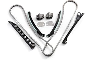 ECCPP Timing Chain Kit fits for Ford for F-150. 06-11 for ford E-150 E-250 E-350 E-450 Club Wagon Econoline 5.4L TK6054NG, w/Timing Chain Tensioner Guide Spacer Gear
