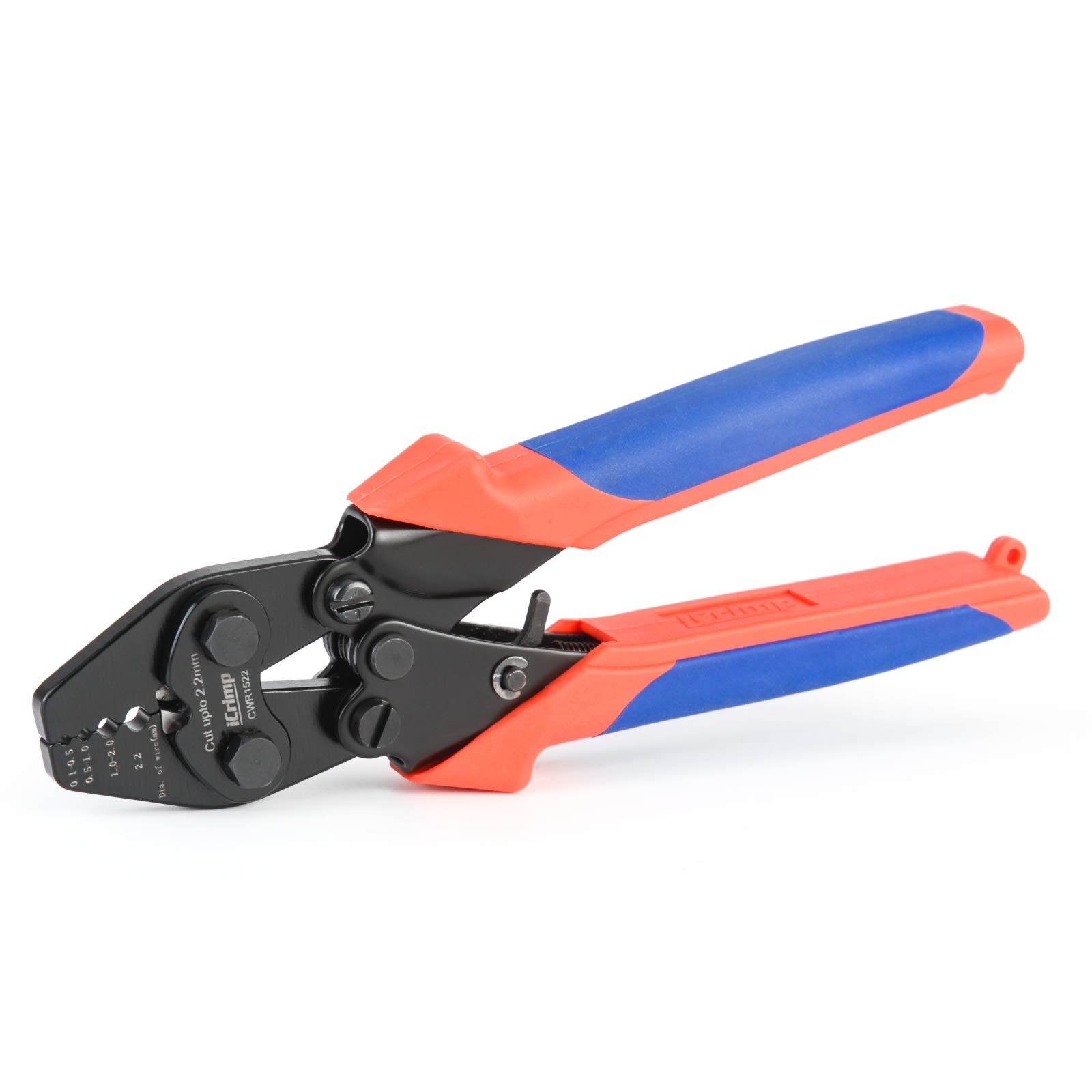Photo 1 of *USED*
iCrimp CWR1522 Wire Rope Crimping Tool with Cutting function for Cable Railing, Hand Swaging 0.1~2.2mm Aluminum Oval Sleeves,Alloy Double Sleeves (CWR1522)