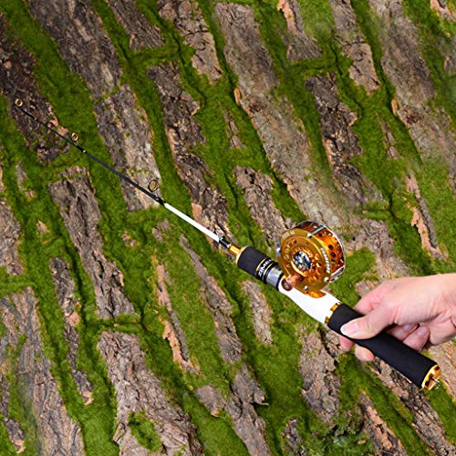Carbon Fiber Fishing Rod Summer Outdoor Activities Travel Spinning Lure Rod Sea Saltwater Pole (White -B) - Thumbnail 7