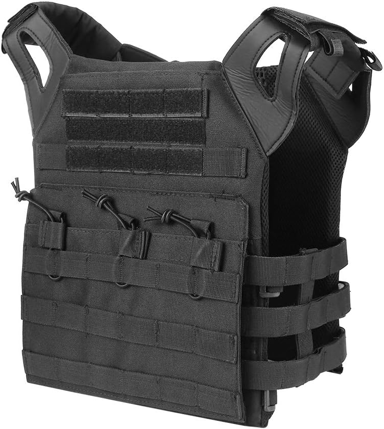 Trendyest Plate Carrier Waistcoat Molle Sentry Lightweight Plate Carrier Assault Vest Protection