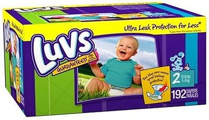 amazon luvs diapers