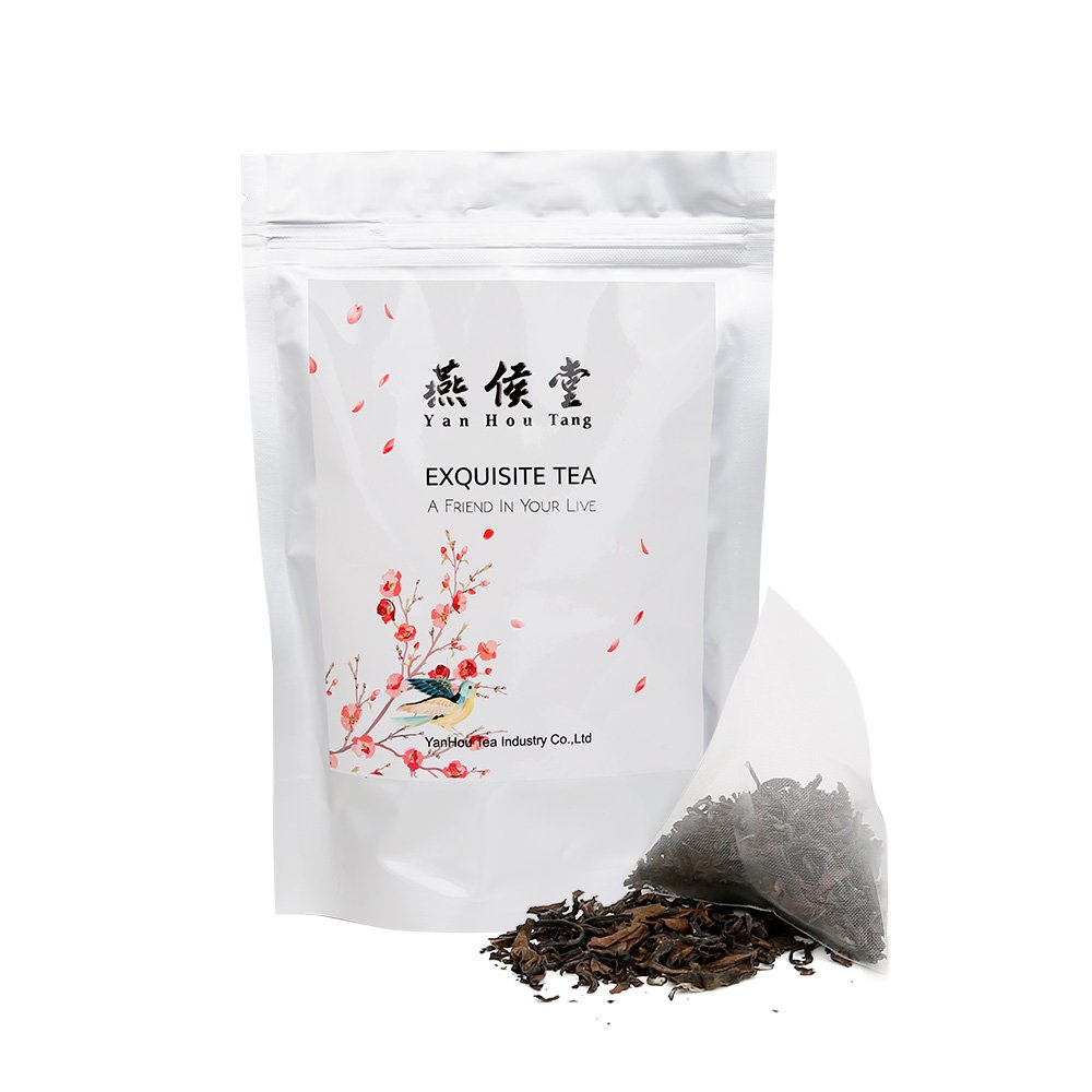 Yan Hou Tang - Taiwanese Oolong Tea Bags Dong Fang Mei Ren Oriental Beauty Premium Class Full Loose Leaf - 20 Counts Queen Victoria Naming Honey Flavor Sugar Free US FDA Verfied