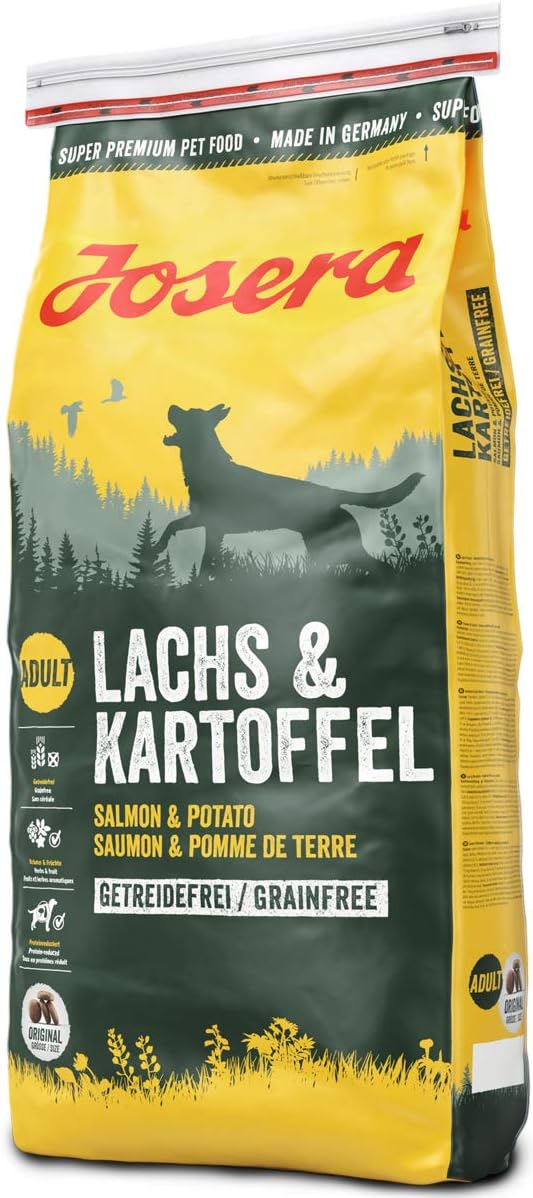 JOSERA: Trockenfutter Lachs & Kartoffeln erwachsene Hunde alle Rassen 1
