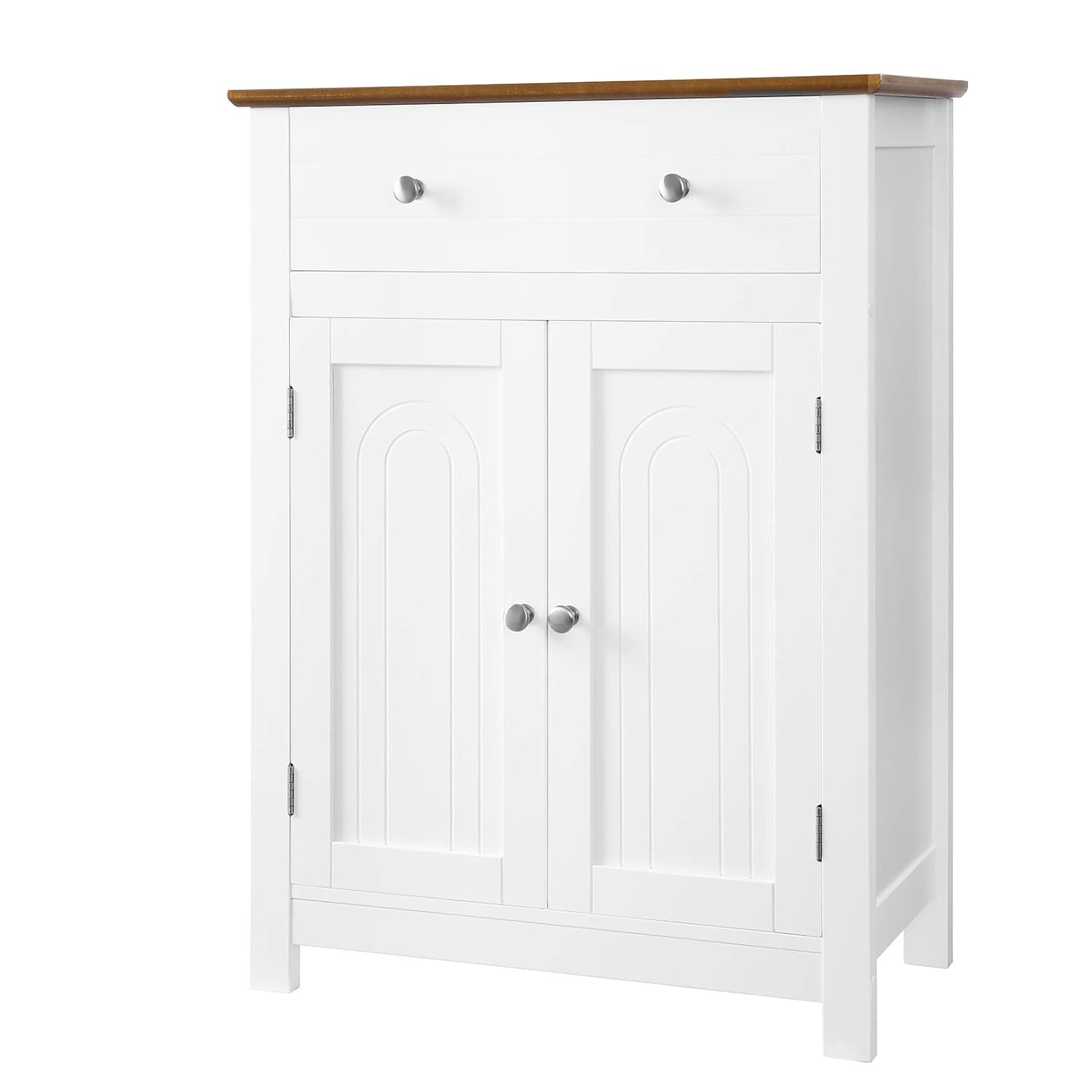 Songmics Free Standing Bathroom Storage Cabinet With Drawer And