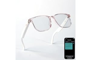 Giinova Smart Glasses Bluetooth for women with 160 Language Translation Free App Color-change Lenses, Office, music listening, audiobook listening, driving(M03)