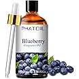 PHATOIL 3.38FL.OZ Blueberry Fragrance Oils for Aromatherapy, Essential Oils for Diffusers for Home, Perfect for Diffuser, Yoga, Skin Care, DIY Candle and Soap Making - 100ml