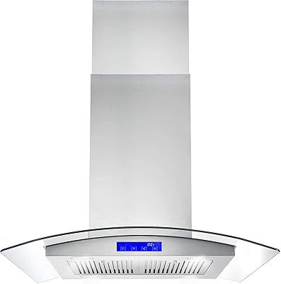 Cosmo 668ICS750 30" Island Mount Range Hood - Stainless Steel