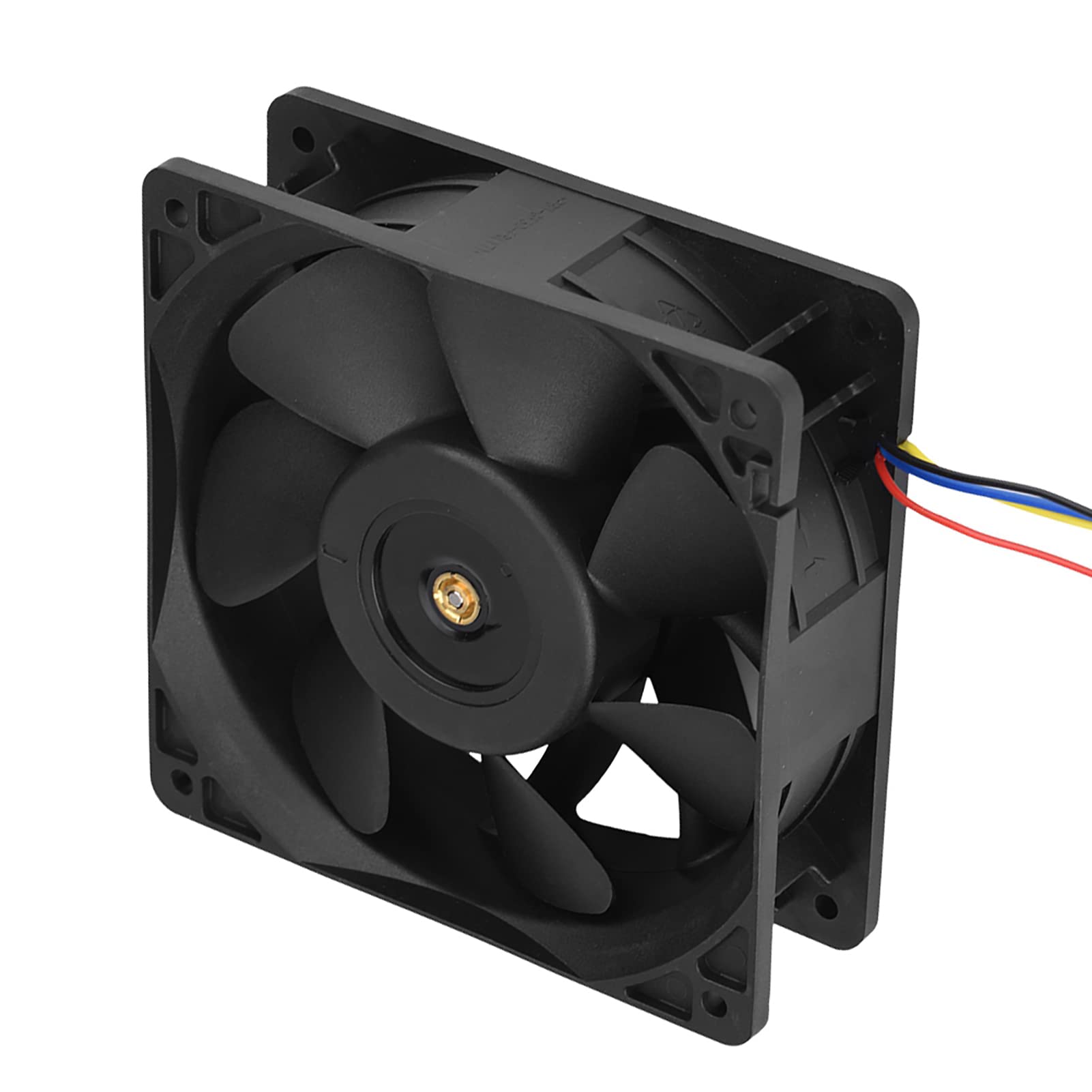 6000RPM CPU Cooling Fan for Antminer, 12V DC 4-Pin PC Computer Cooling Case Fan with Metal Finger Guard Grill for bitcoin mining/mining rig
