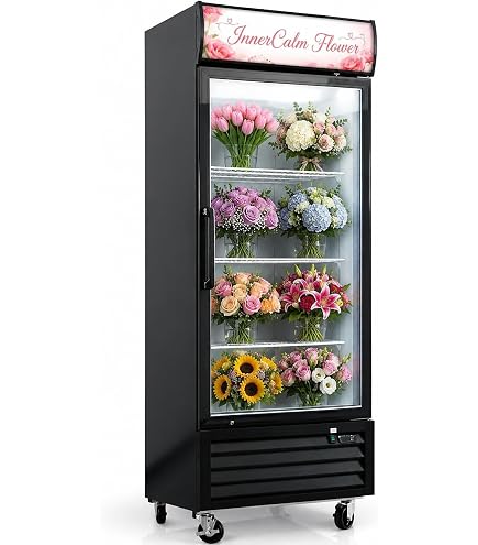 Amazon.com: Procool 1-Door Floral Cooler - 12.7 Cubic Ft, 23” Wide