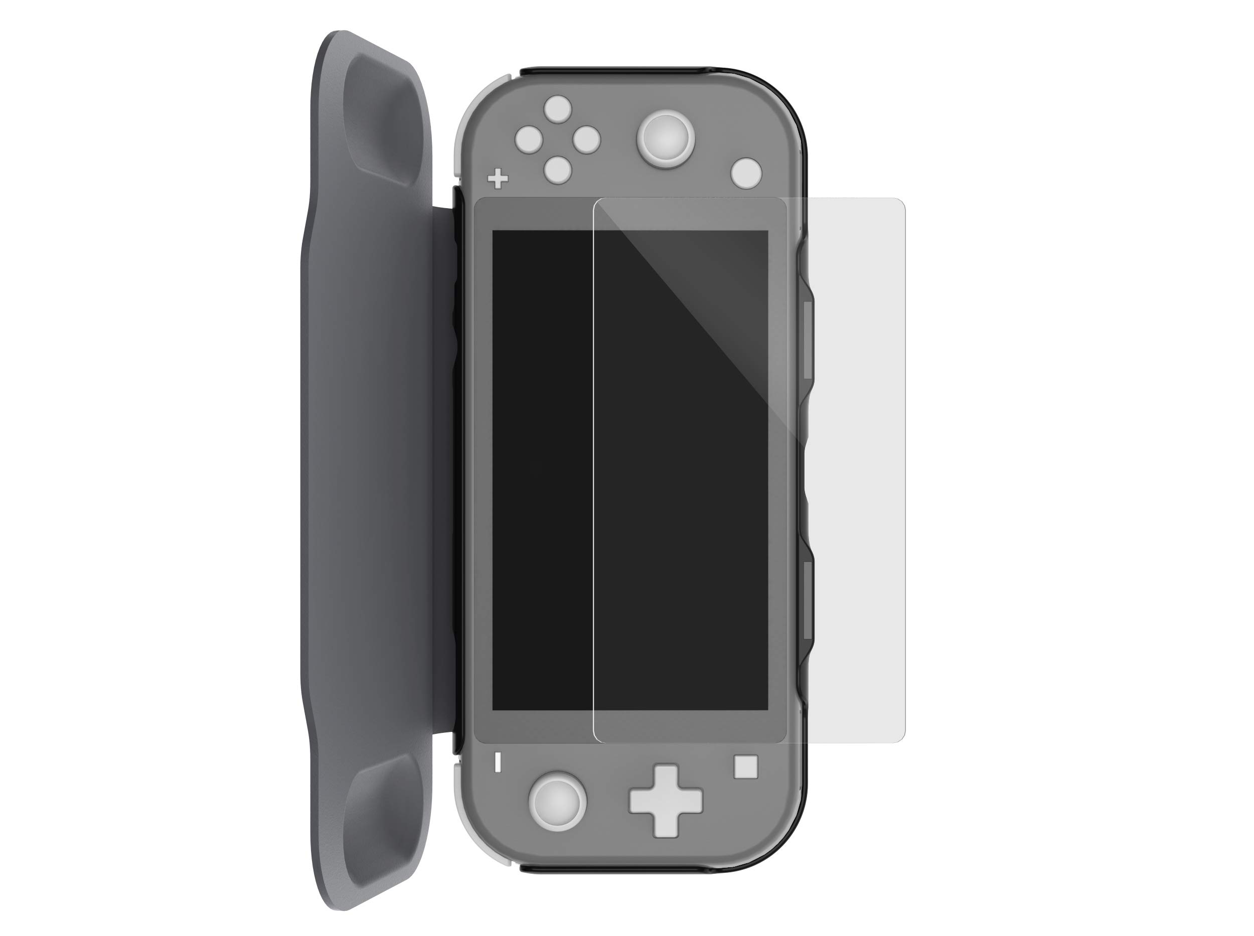 Surge Nintendo Switch Lite Flip Cover Case - Grey - Nintendo Switch