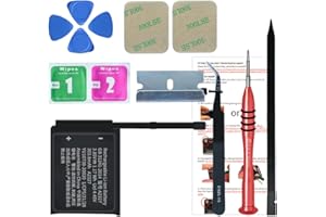 Soseieiu Replacement Battery for Apple Watch Series 6 44mm,(2025 New Version) iWatch A2327 Battery with Repair Parts + Installation Manual + Back Cover Adhesive