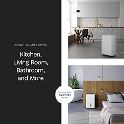 hOmeLabs 4000 Sq. Ft. Dehumidifier with Pump