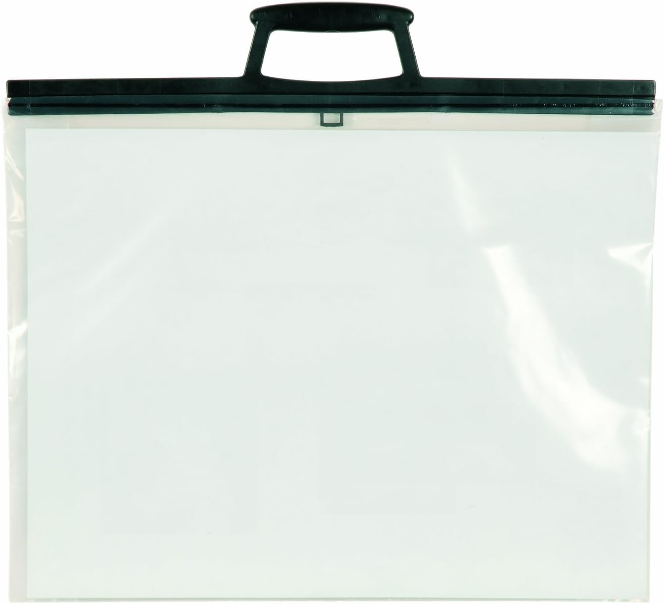 West A1 Clear Clip-Close Poly Folio