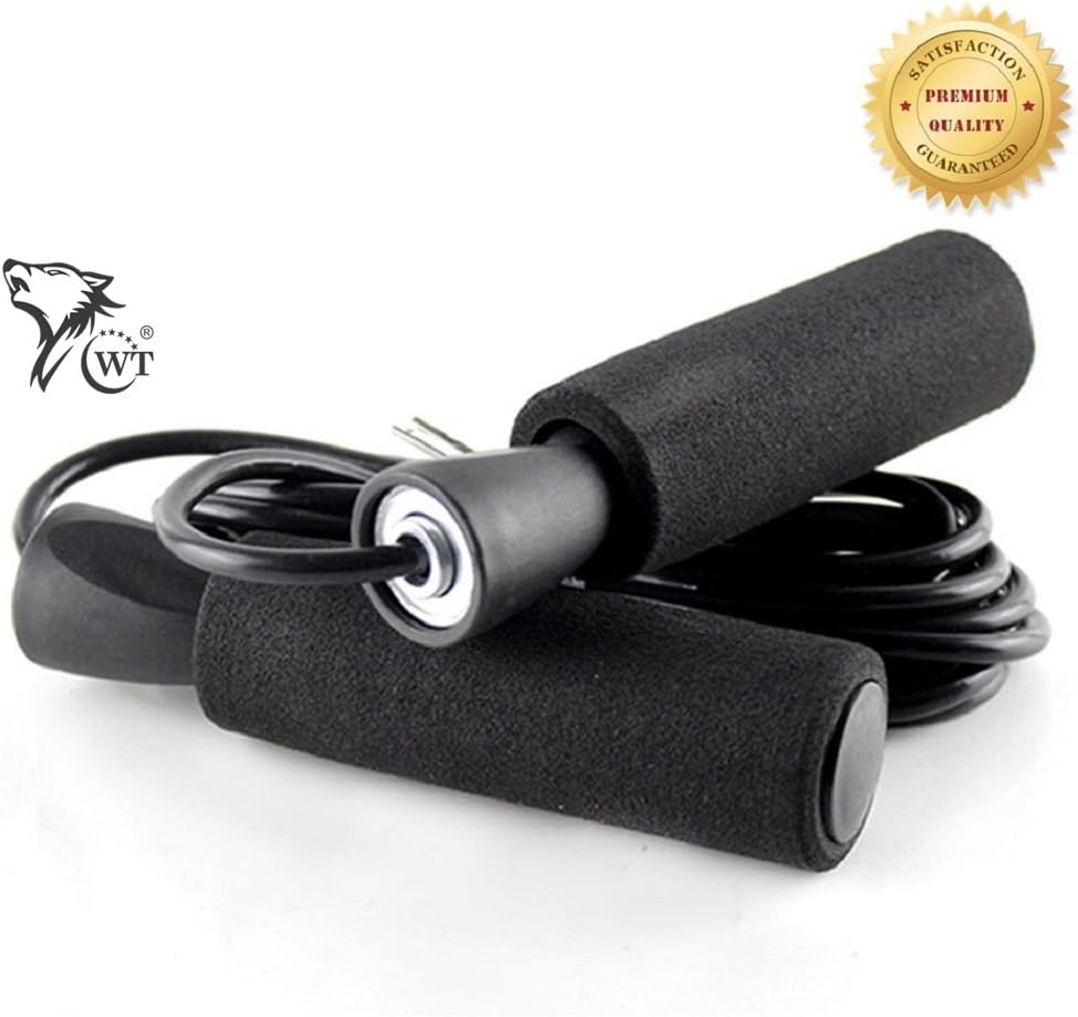 Hidan Premium Quality Speed Jump Rope for Fitness, Workout and Speed Skip Training :: Best Jumping Rope for Cardio Fitness Exercise