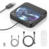 CD Player for Car,MONODEAL External Portable Car CD Players with AUX Cable &amp; Remote Control,Universal USB CD Player for Vehicle,Laptop,TV,Computer,for Android 4.4 and Above Navigation