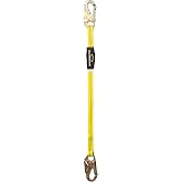 Guardian 01260 Non-Shock-Absorbing Lanyard - 4 ft | Self Locking Steel Hooks | ANSI and OSHA Compliant