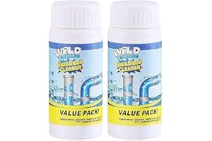 Wild Tornado Sink & Drain Cleaner - Fast Foaming Pipe Clog Remover, Safe for Pipes, Septic, Dissolves Grease, Hair, Soap Scum