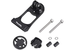 Stem Computer Mount Cycling Bike Mount Stem Extension Mount Holder for Gopro Computer & Sports Camera(Black)