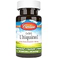 Carlson - Co-QH2 Ubiquinol, Active Form of Co-Q10-100 mg, Energy Production & Heart Health, Antioxidant, 60 Softgels