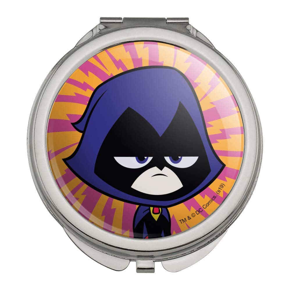 Teen Titans Go! Raven Compact Travel Purse Handbag Makeup Mirror