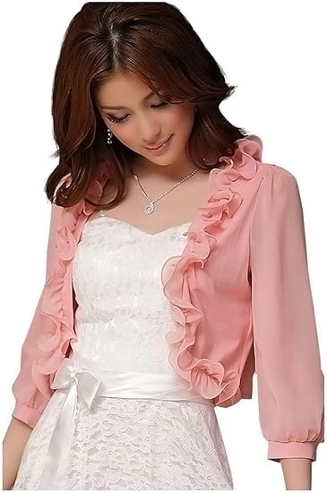 Amazon Sweet Bell ボレロ ピンク カーディガン ボレロ 通販