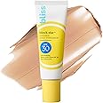 Amazon.com: Bliss Block Star SPF 30 Invisible Daily Tinted Sunscreen ...