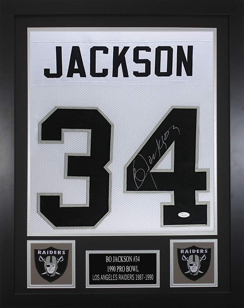 white bo jackson raiders jersey