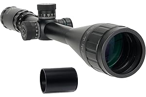 SVBONY SV178 Rifle Scope 6-24x50,Rifle scopes for Hunting, Illuminated AO Mil Dot Reticle, Shockproof Fogproof Waterproof wit