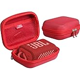 Hermitshell Hard Travel Case for JBL Go 3 / JBL Go 3 Eco Portable Bluetooth Speaker (Red, Case for JBL GO 3)