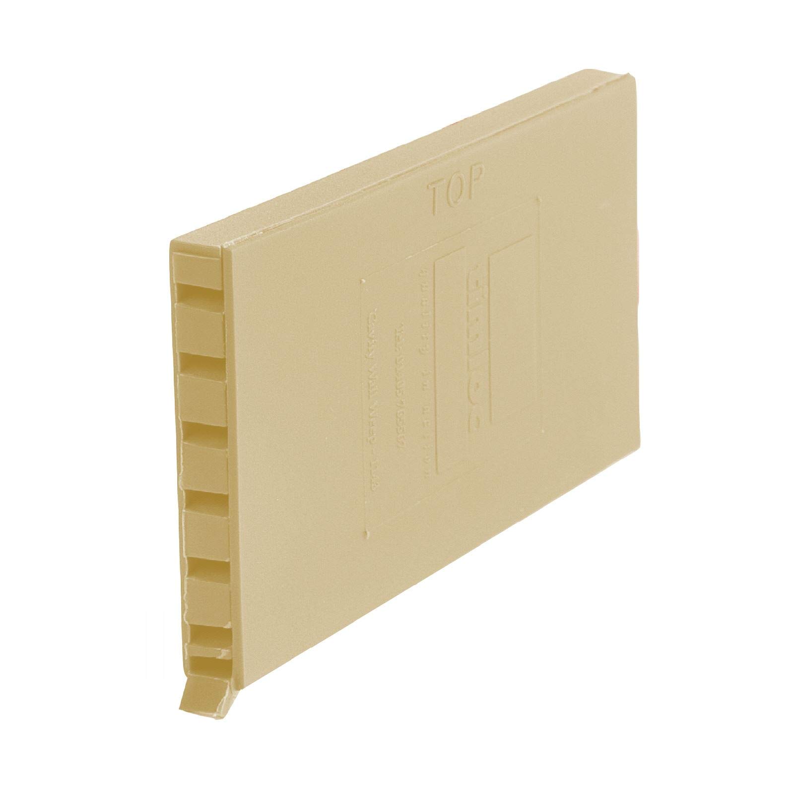 10 x Buff Brick Weep Vents, Ventilation for Cavity Walls & Retaining Garden Walls