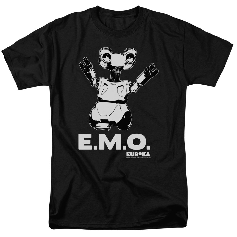Eureka E.M.O. Emo Robot Sci Fi NBC TV Show T-Shirt Tee