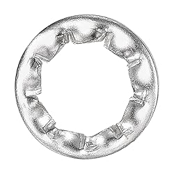 uxcell M6 20Pcs Internal Tooth Washers, 304